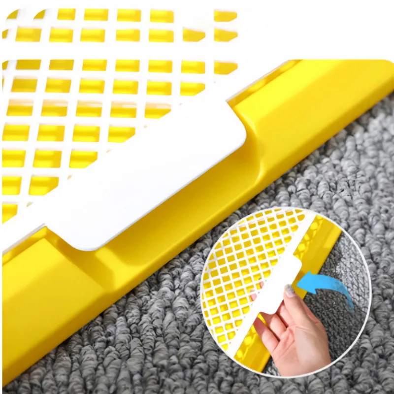 Small and Large Anti-Stepping Automatic Urine Basin Dog Toilet Plastic Pet Urination Artifact with Sand Basin