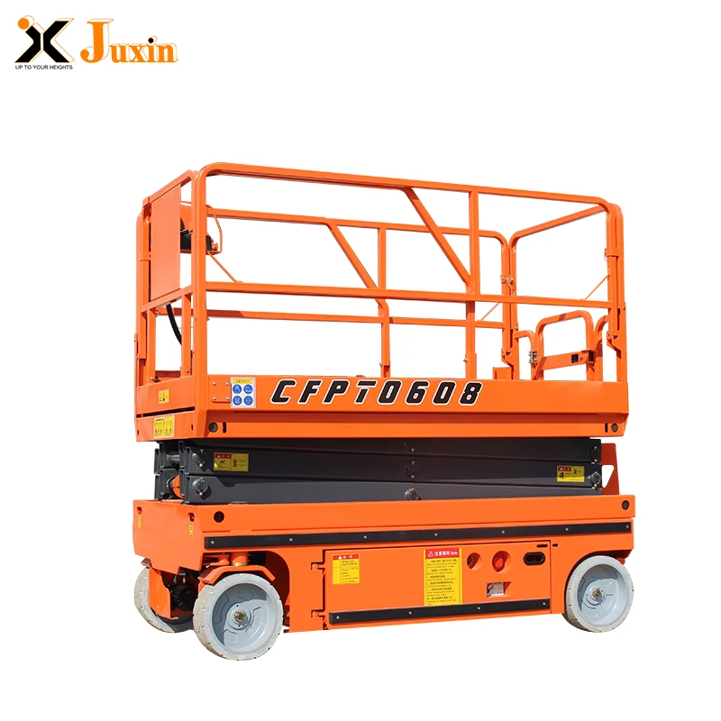 Self Propelled Hydraulic Trolley Lift 500kg electric scissor lift platform 200kg lifting table price