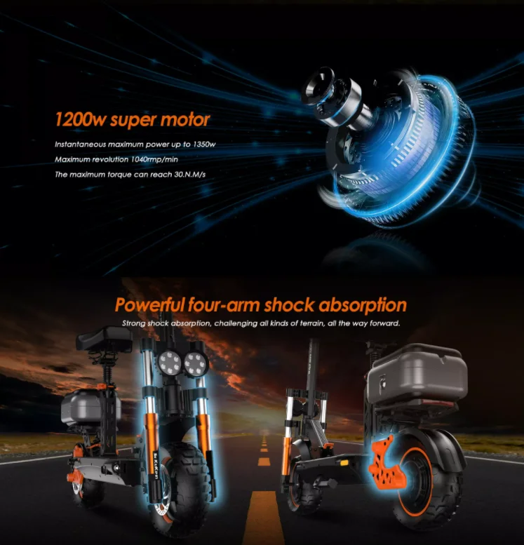 M5 PRO 1200 Вт электрический скутер дропшиппинг магазин с дешевой ценой
