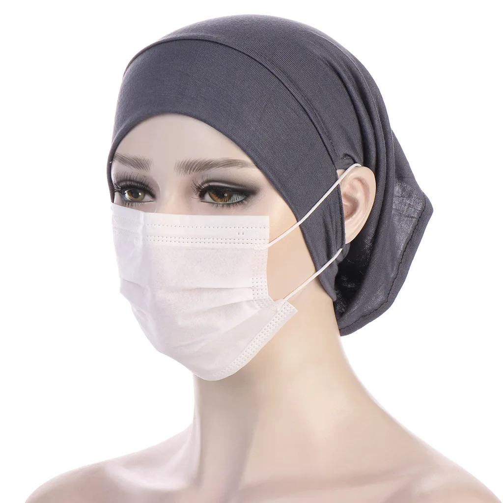 Manufacturers Muslim Convenient Easy Wear Textured Jersey Inner Tube Bonnets Ready To Ship Hijabs Malaysia