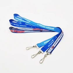 Lanyard Factory Direct Sales heat transfer Lanyards Breakaway Clip With Logo