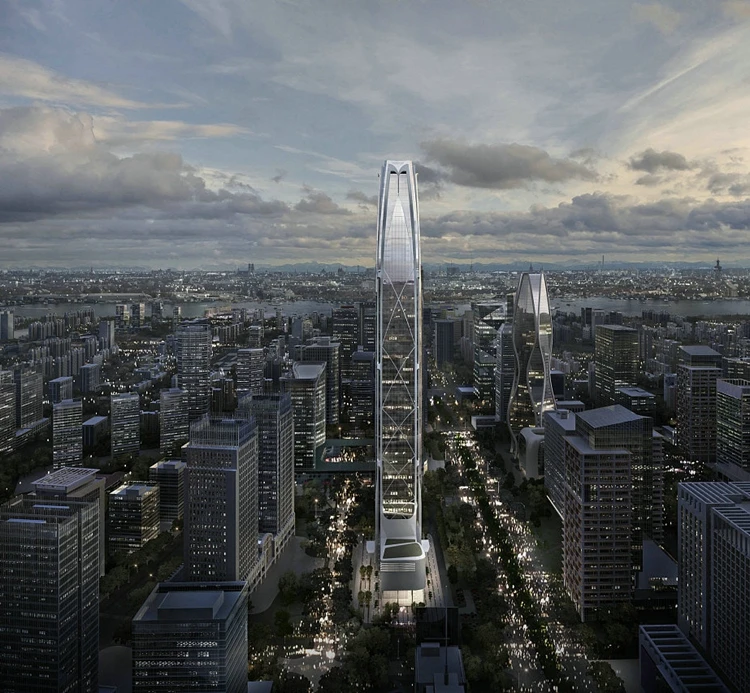 Architecture Animation Visualization Service 3D Perspective View Exterior Rendering