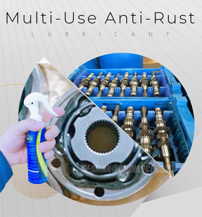 CHINAVCI Mr.SEAMAN Multi Purpose Anti-Rust Lubricant, Long Term Lubricating Anti-Rust Oil, Water Based Anti-Rust Liquid