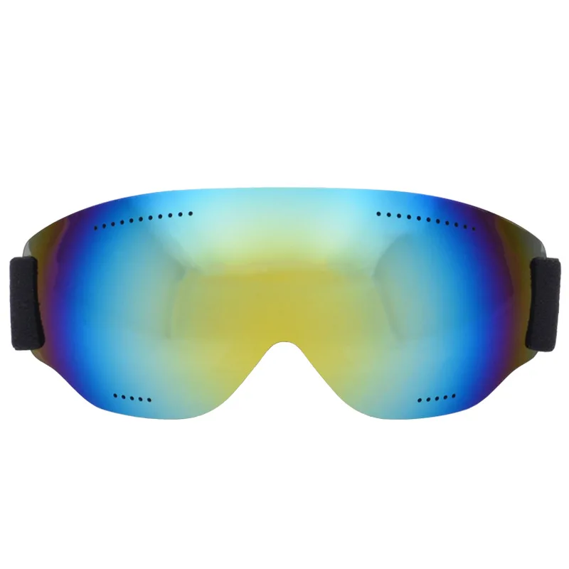 
New style single layer skiing large spherical windshield adult ski glasses 