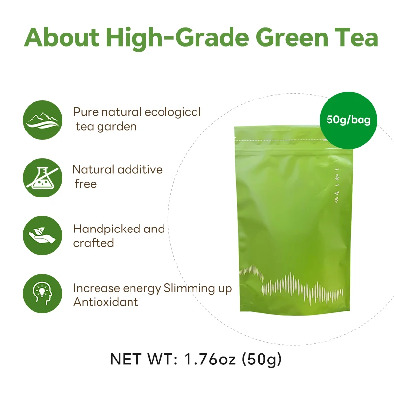 chinese green tea supermarket retail hot selling wholesale manufacturer high quality premium sprout green tea