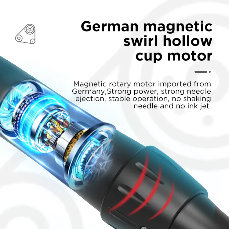 Charmant Nuojo Manufacturer Professional Microblading Wireless Semi Permanent Machine Pen