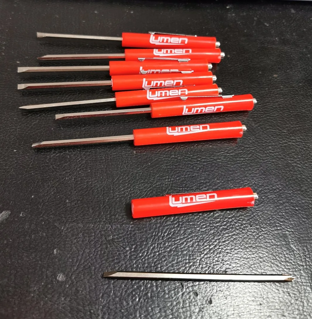 
 Рекламная плоская Карманная отвертка с магнитным зажимом  