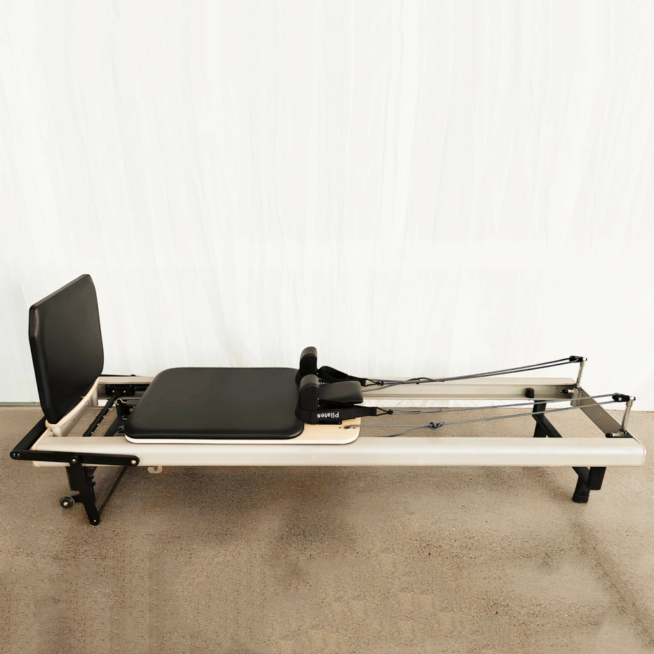 Top-End Professional Aluminum Pilates Reformer Core Bed Machine for Home Bodybuilding or Studio Training Exercise