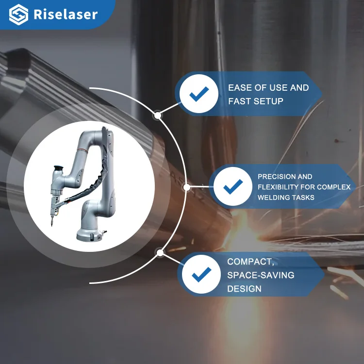 Automatic Robotic Arm Industrial Cobot Collaborative Container Robot arm automatic welding