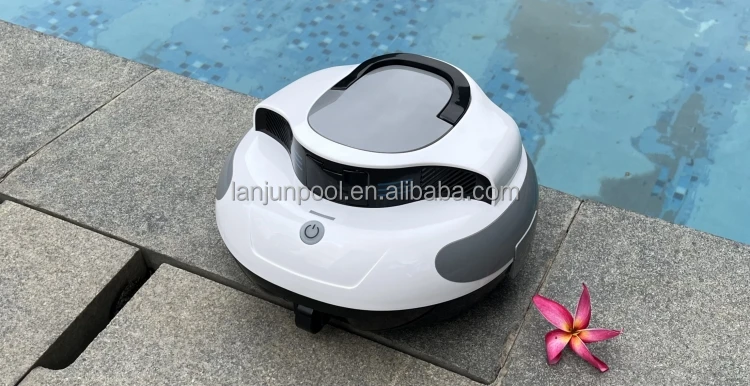 self cleaning robot pool