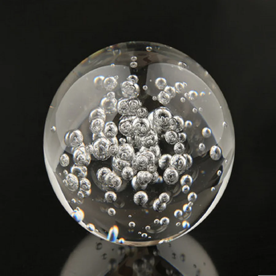 Unique Feng Shui Ball Crystal Ball Wedding Center Crystal Glass Bubble Ball Photography / Home Decor