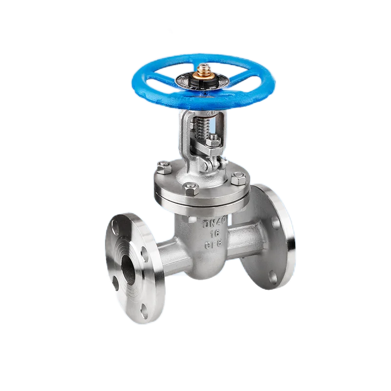 Stainless steel flanged gate valve High temperature steam valve Marine gate valve Light heavy duty