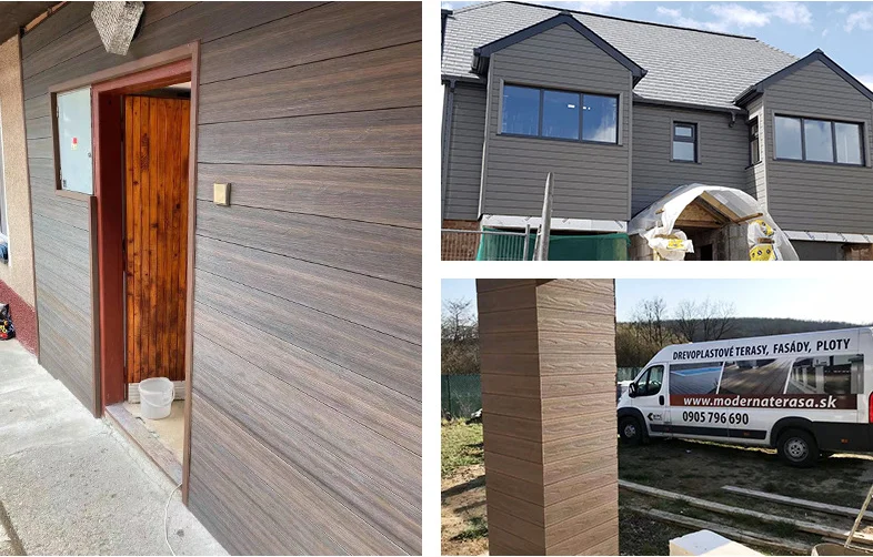 wholesale Home decoration WPC Interior wood plastic composite wall sheet covering capped coating 3d fluted cladding wall panel