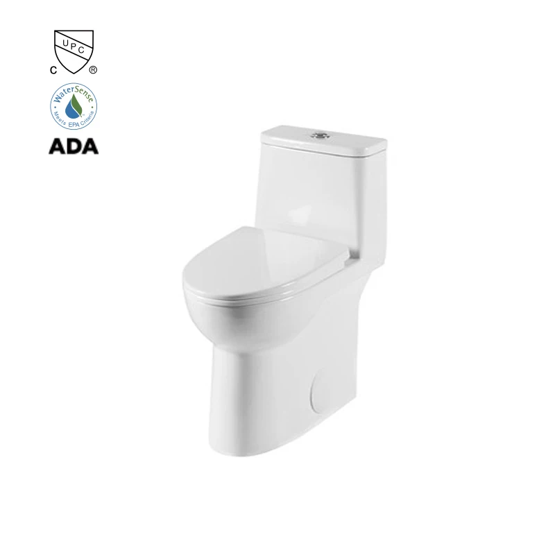 Wholesale UPC Standard One Piece Integral Ceramic Toilet Siphon Type Durable Leak-Proof Modern Toilet Bowl