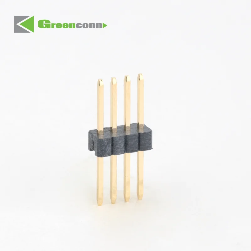Pin header connector 2mm pitch 8 pin pcb stack header male board to board strip header Single Row DIP straight vertical samtec