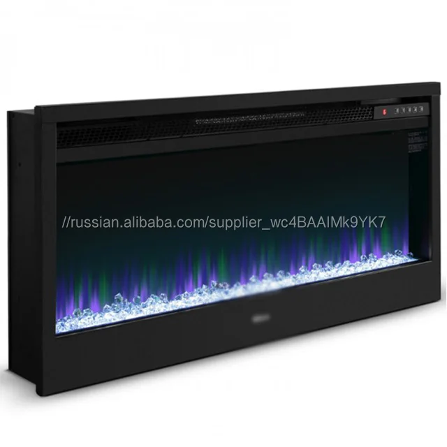 73 Inch Full Recessed Wall Fireplaces TV Stand Electric Fireplace