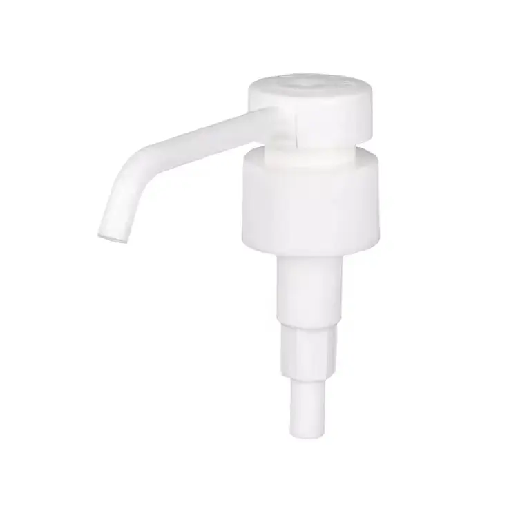 White Plastic Liquid Soap Spray Long Nozzle Medical Lotion Dispenser Pump For Hand Wash Sanitizing