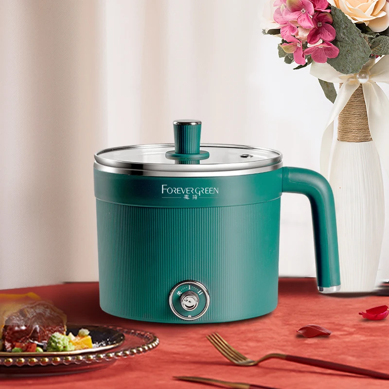 small 1.5liter multipurpose electric pot cooking mini rice cooker non stick hot pot cooker