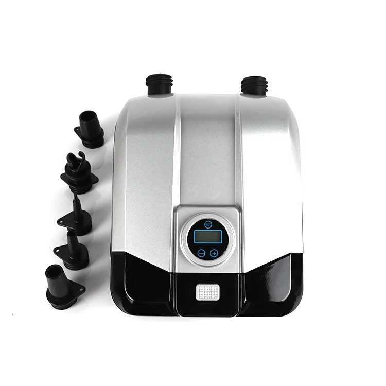 Wireless 12v Mini Car Tyre Electric Portable Air Pump and Car Air Compressor Pump 12v LCD Display and Car Tires Inflators Black