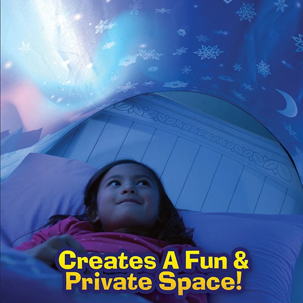 Dreamy space snow world unicorn boys and girls magical toy deluxe castle kids play house bed tent
