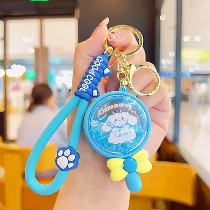 DL1230 Cartoon Sanrioed Big-eared Dog Mosquito Repellent Aromatherapy Key Chain Car Key Pendant Student Backpack