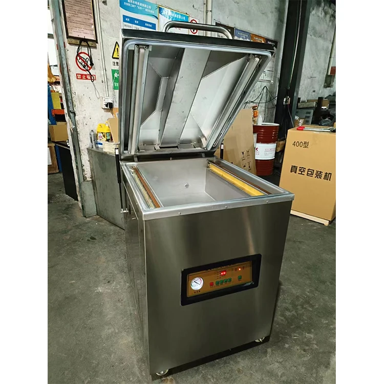 Commercial vertical vacuum packing machine for food