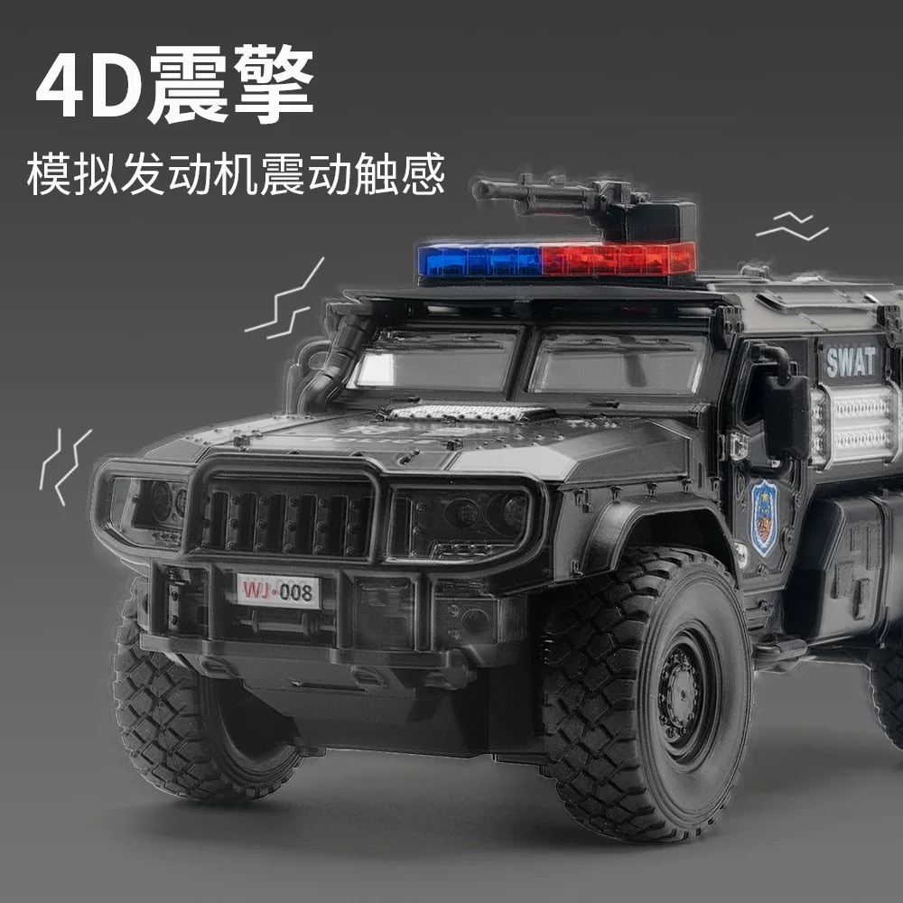 Моделирование 1:32 из сплава Военная бронированная модель автомобиля украшение со звуком и светом металлическая машина игрушка оптом для мальчиков Подарки
