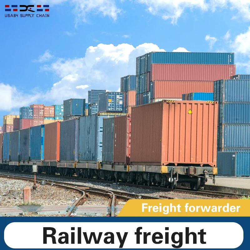 Dropshipping Freight Forwarder Amazon FBA Logistics Service Railway Shipping China To UK Europe