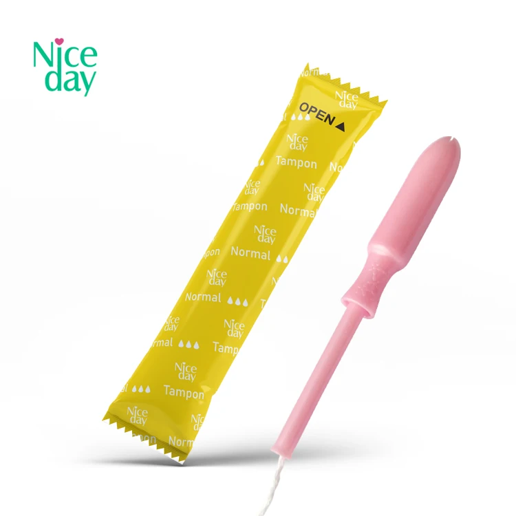 Niceday 100% cotton disposable tampon applicator on sale