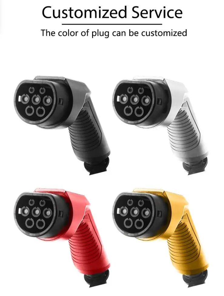 WISSENERGY Wholesale Factory Manufacture IEC 62196 Type 2 Pin Cable Connector EV Charging Plug for Electric Vehicle Car