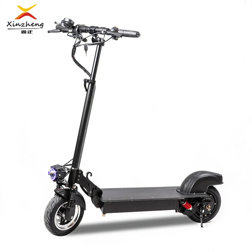 Wholesale New Design 800w High Quality Folding Electric Scooter With Intelligent Dual Braking System Aluminum Alloy Body