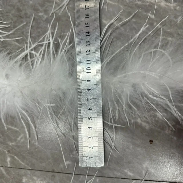 White Multi-Color Diy Loose Ostrich Feather Fringe Trim Fluffy Good Ostrich Feathers Wholesale