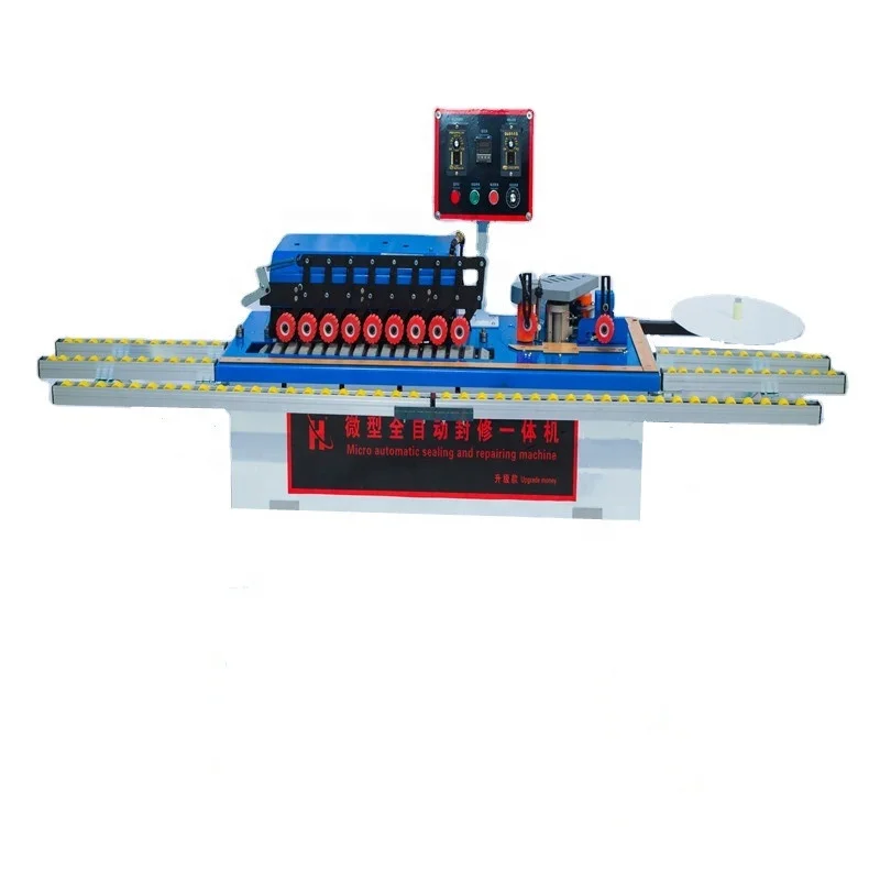 Automatic trimming polishing sealing repairing edge banding machine