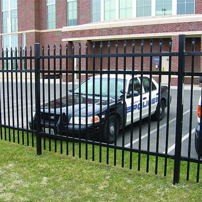 Commercial Welded Wrought Iron Gate Grill Fencing for Garden Fence with Spear top