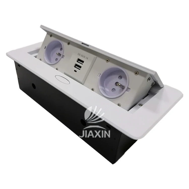 Hidden Power Meeting Office Conference Table Pop Up Socket Desktop Socket