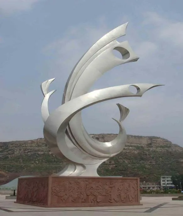 Custom popular metal arts artificial life size statue modern abstract polished or matt human metal sculpture for sale