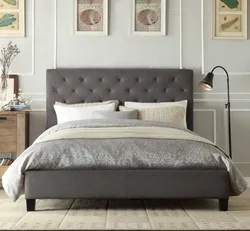 Professional manufacture cheap Upholstered Double Bed Modern Bed Luxury Bed King Size