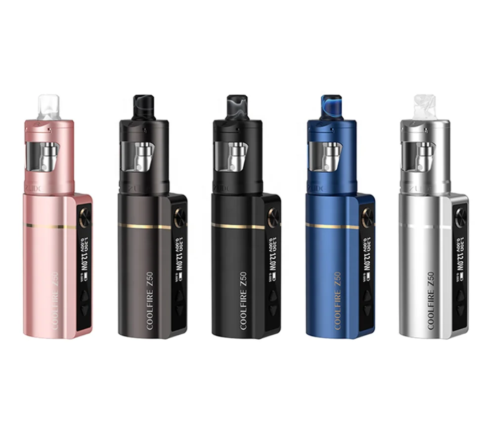  RTS New arrivals 2100mAh 50W 4ml Electronic Vaporizer Mod Kits OLED Display Screen Innokin Coolfire Z50 VW