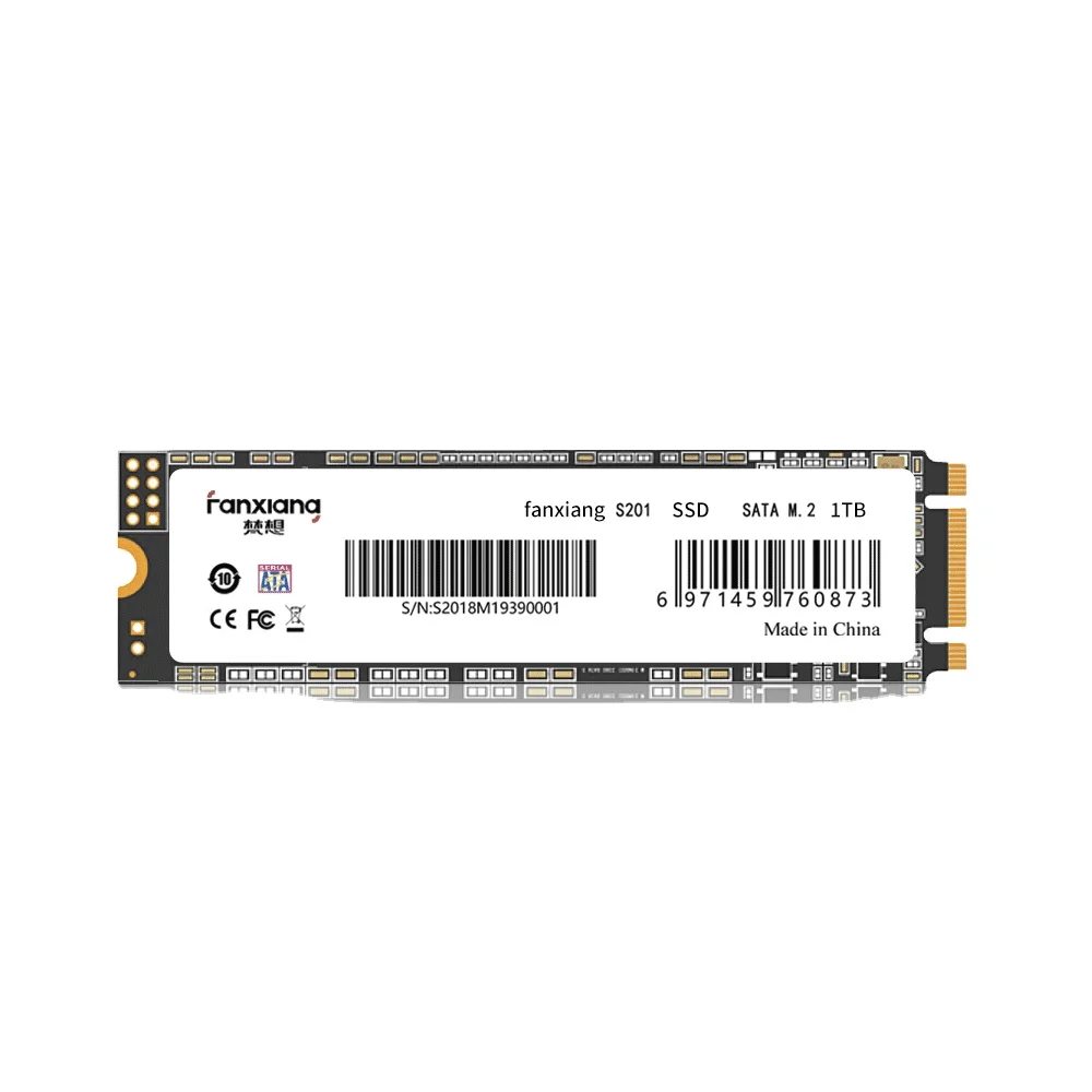 M2 SSD NGFF Internal Solid State Drive M.2 SATA III 128GB 256GB 512GB 1TB 2280 HDD for Laptop Desktop External Hard Disk SATA