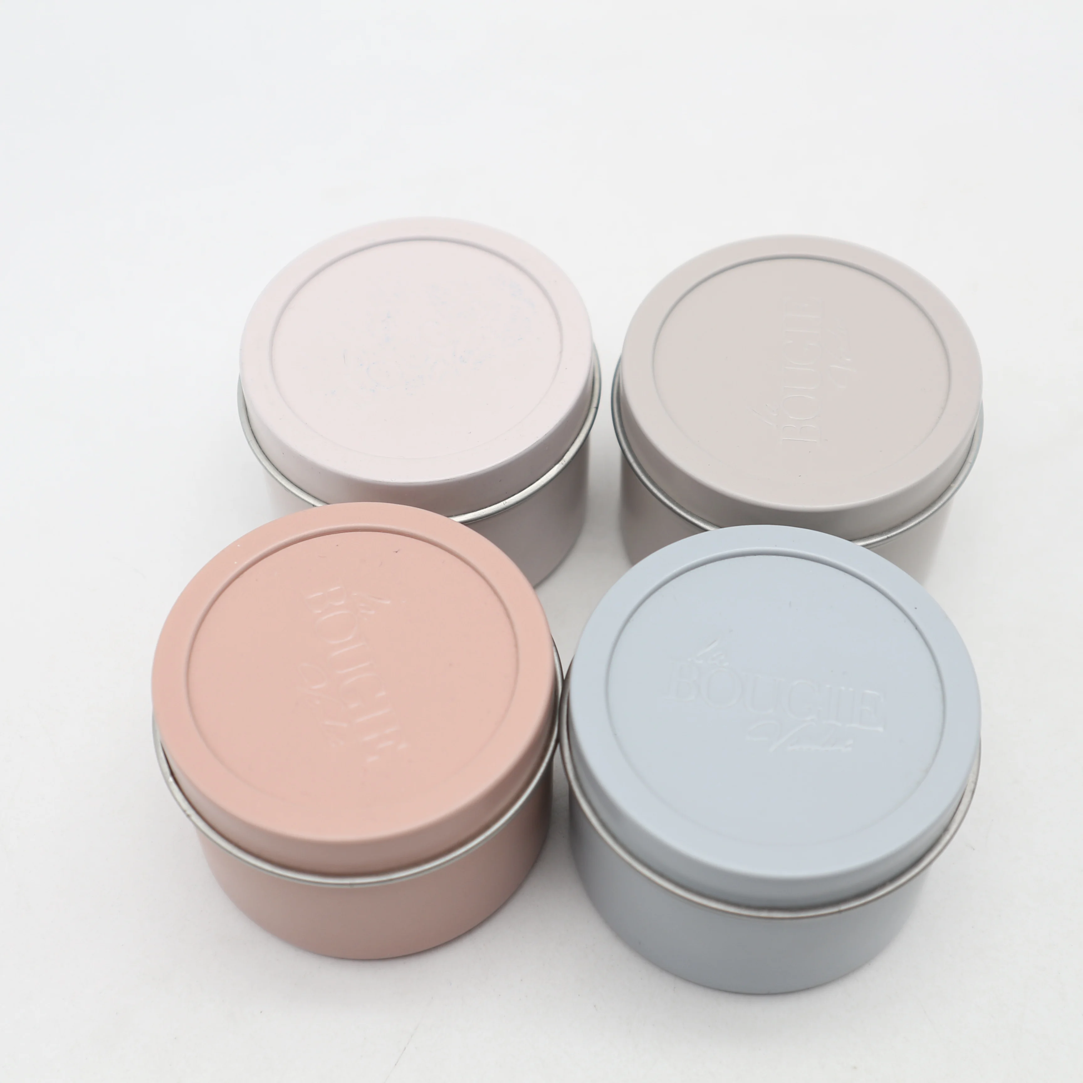 Candle Recyclable Vanilla Scented Wicks Base Clip Making Pitcher Wax Containers Jar Wooden Top Lids Metal 10Oz Custom Logo