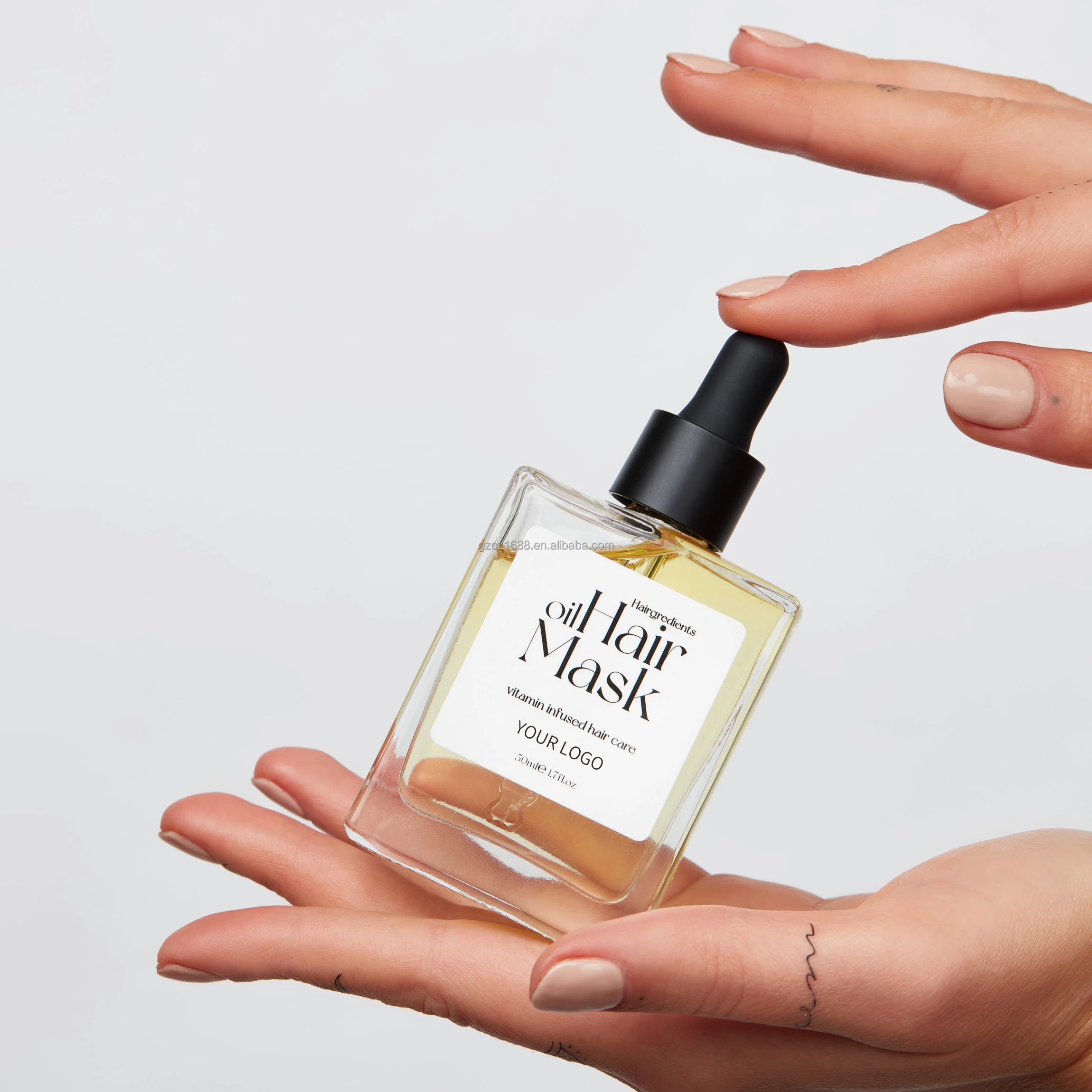 Hot sale organic Vitamin E Castor Oil hair serum scalp locks Moisturizing Repairing hair Shine oil for hair growth