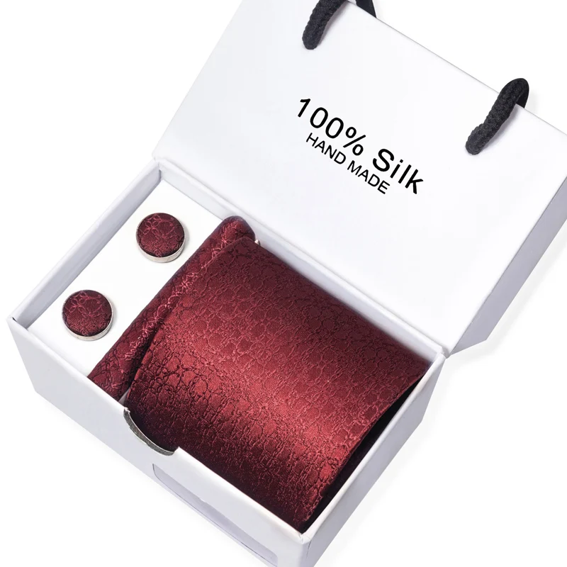 Classic Slim Size Red and Yellow Solid Ties in Plain Colours tie for men latest design