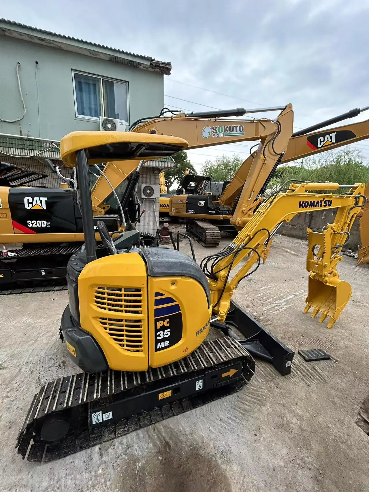 Used Hitachi Crawler Excavators Komatsu pc40 Digger With Original Spare Parts Used Excavator Kubota U35 Mini used excavator