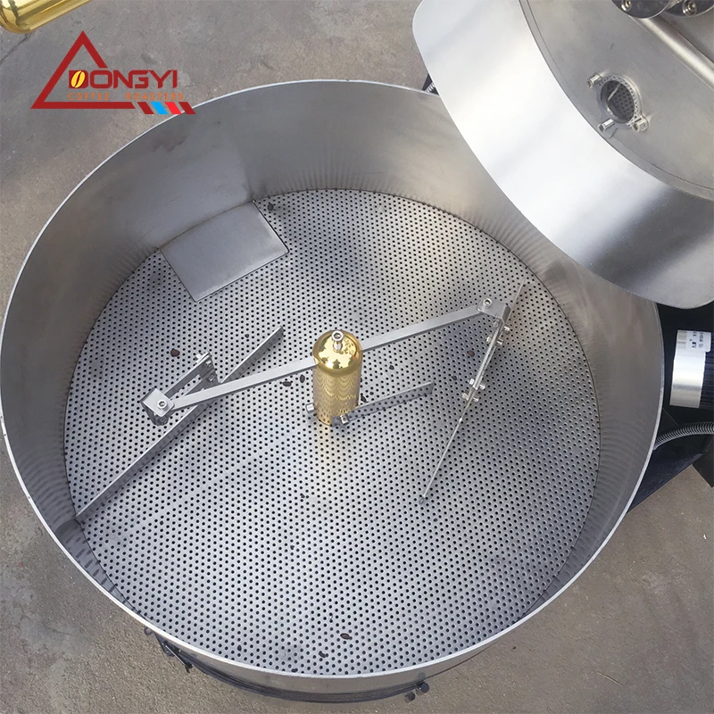 Dongyi Coffee Roaster Лучшая цена барабан из нержавеющей стали 6 кг обжарочная машина для кофейных зерен