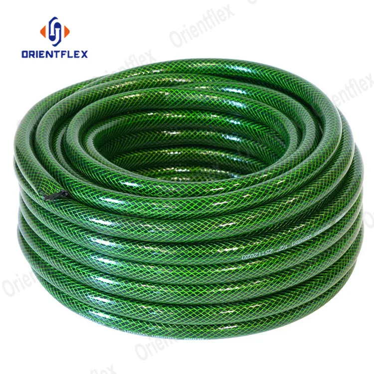 Green Outdoor Flexible Food Grade Light Thin Short Lightweight Drinking Water Safe PVC Garden Hose Pipe Set