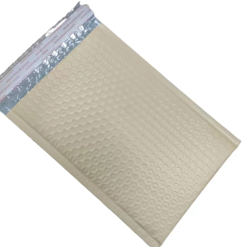 Beige Bubble Mailer Envelopes Quality Custom Shipping Envelope With Bubble