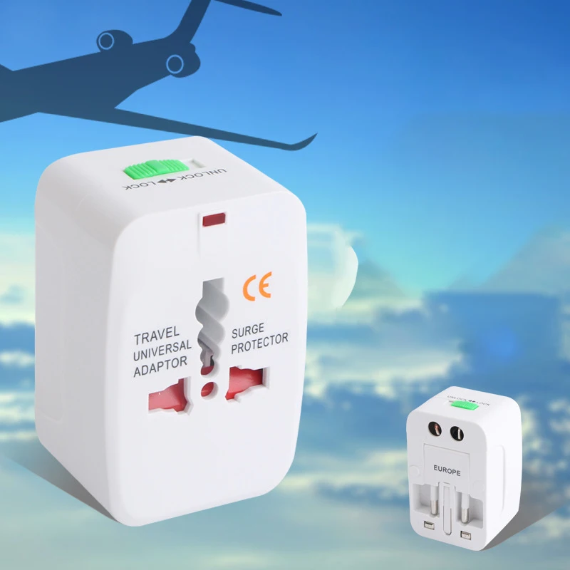 Worldwide Us Uk Eu Au Universal Travel Adaptor Converter International Smart Adapter Plug