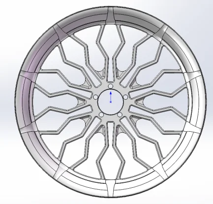18x10.5 & 18x5.5  Motorcycle Forged Wheel