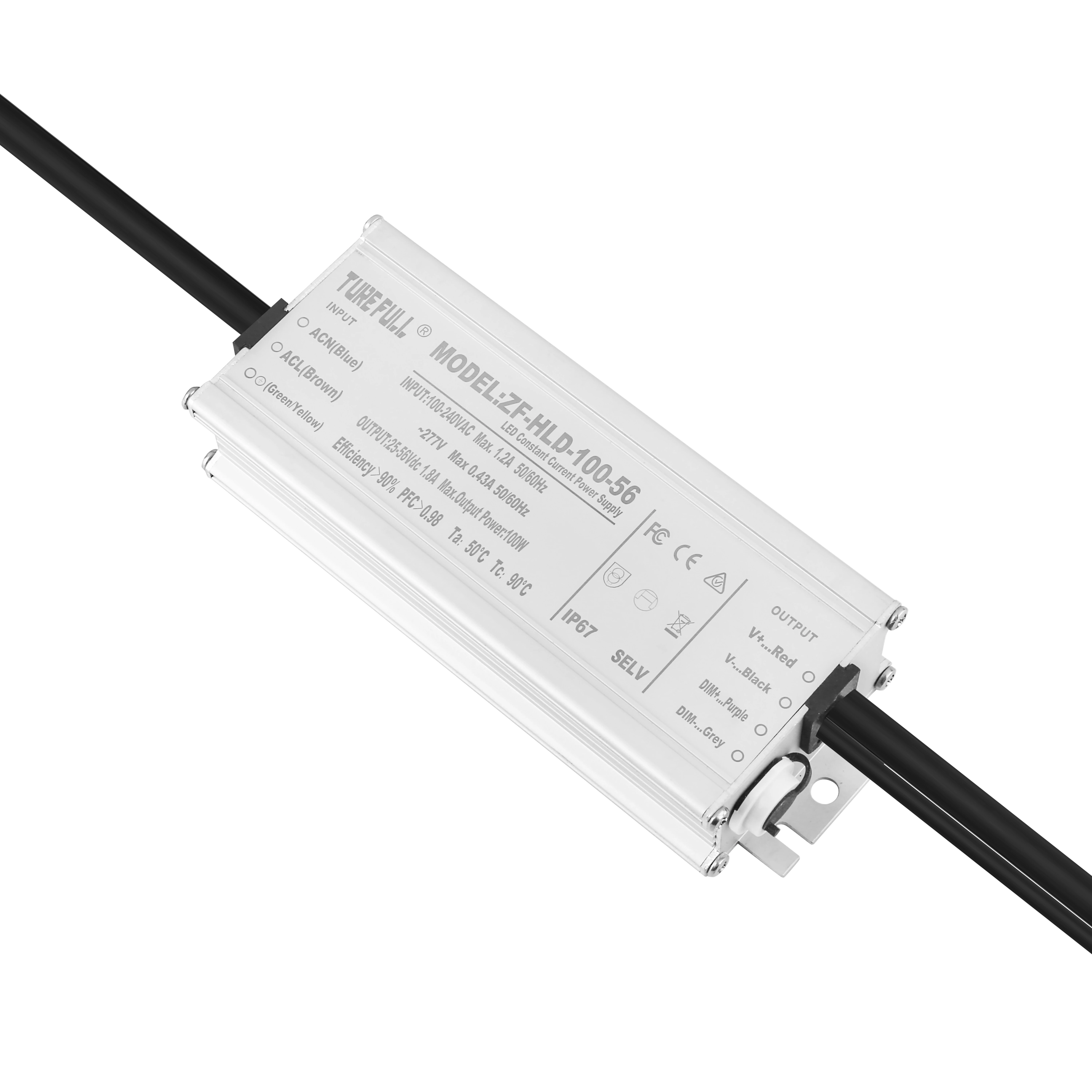 TURE FULL New Products XLG-HLD 50w 75w 100w 150w 200w 240w 320w 12v 24v DALI-2 Digital Dimming LED Driver