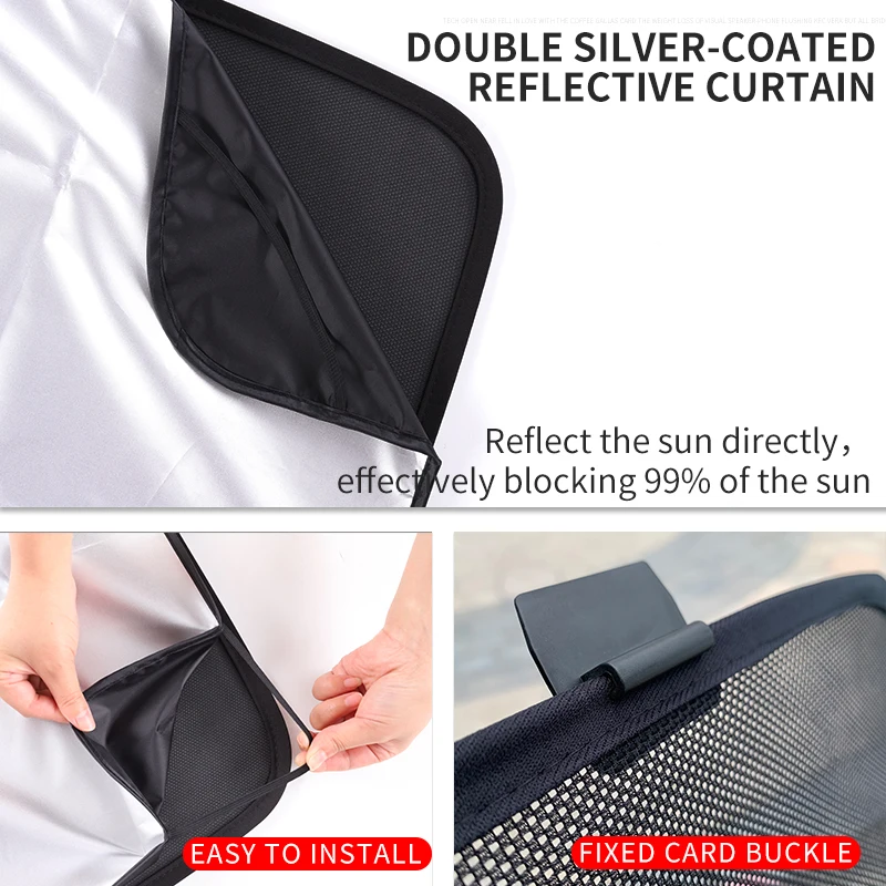 Wholesale custom car window sunroof sun shade car sunshade for Tesla model X